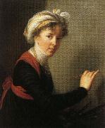 Elisabeth LouiseVigee Lebrun Self-Portrait painting